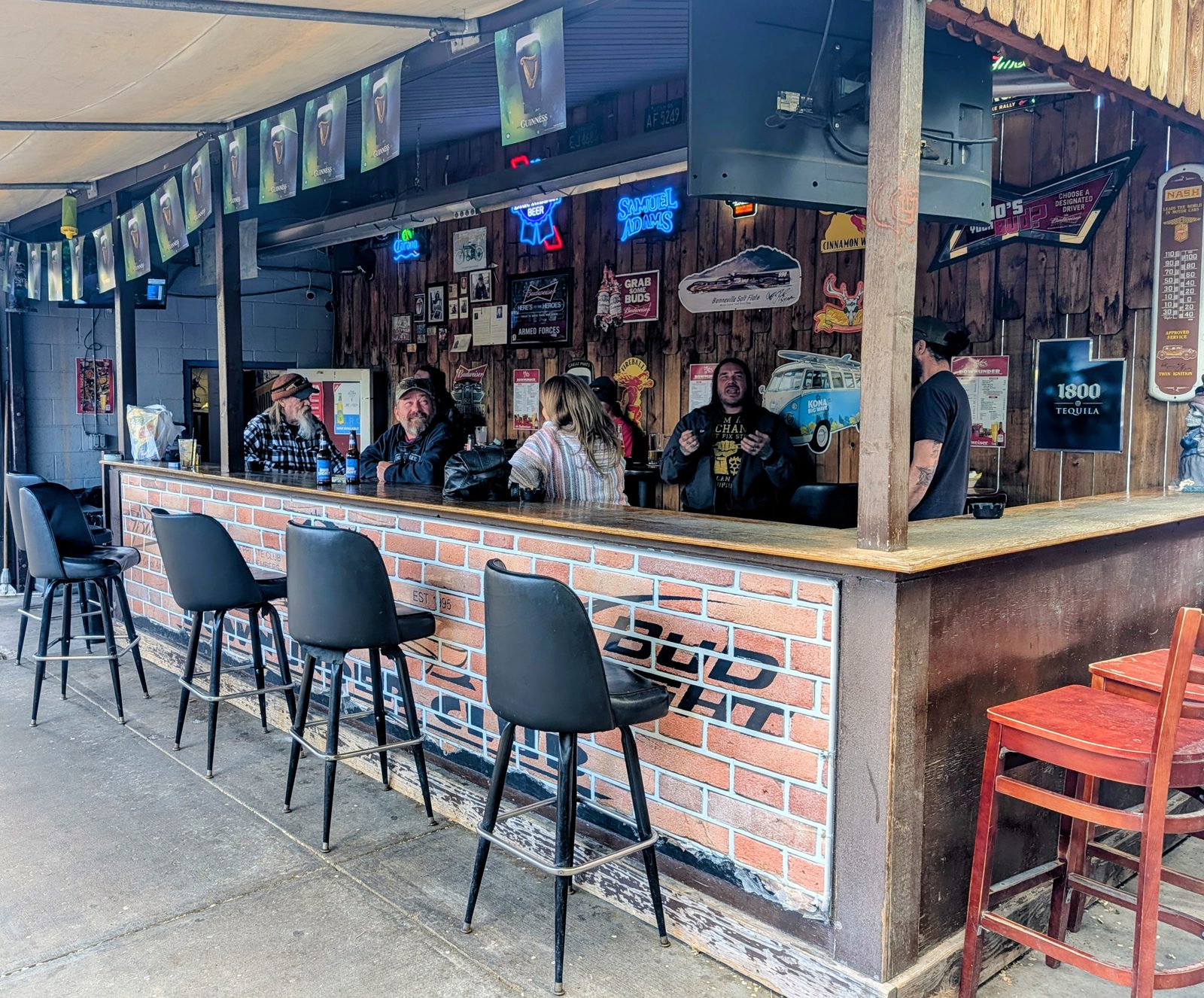 The bar at Down Under