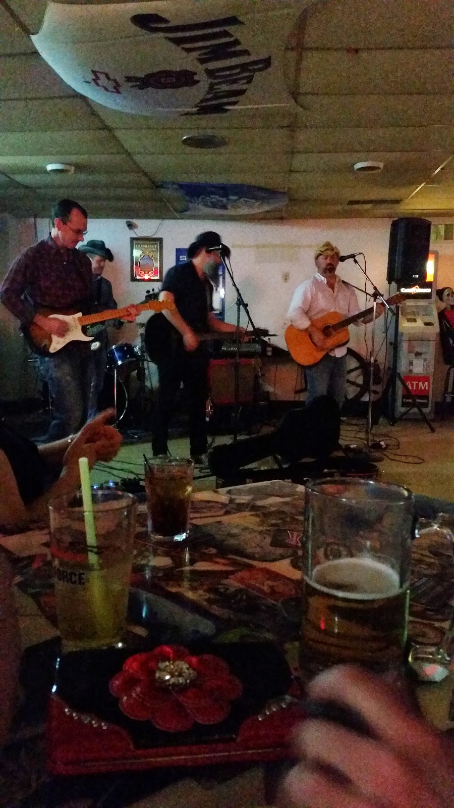 Live band performing at Down Under